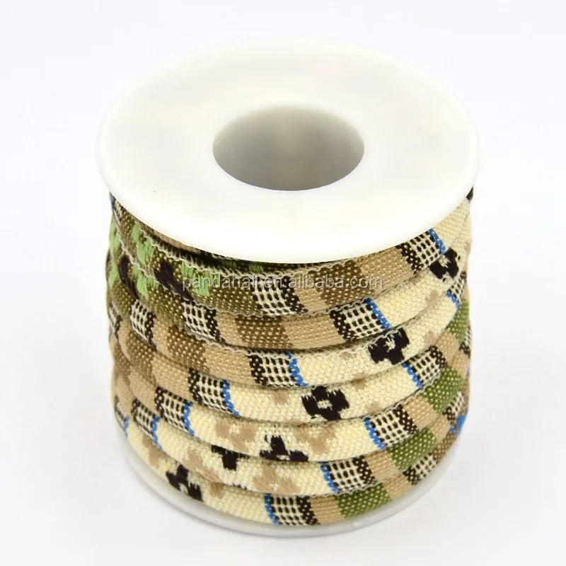 

PandaHall Rope Cloth Ethnic Cord Stringing Materials NavajoWhite