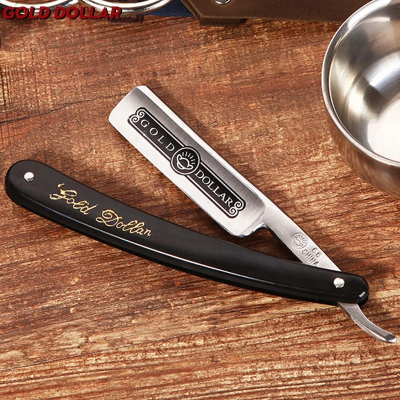 
Cut Throat Shaving Straight Razor Carbon Steel Barber Sharpen Straight Razor Shave German Safty Shaver Throat Razors ABS Handle 