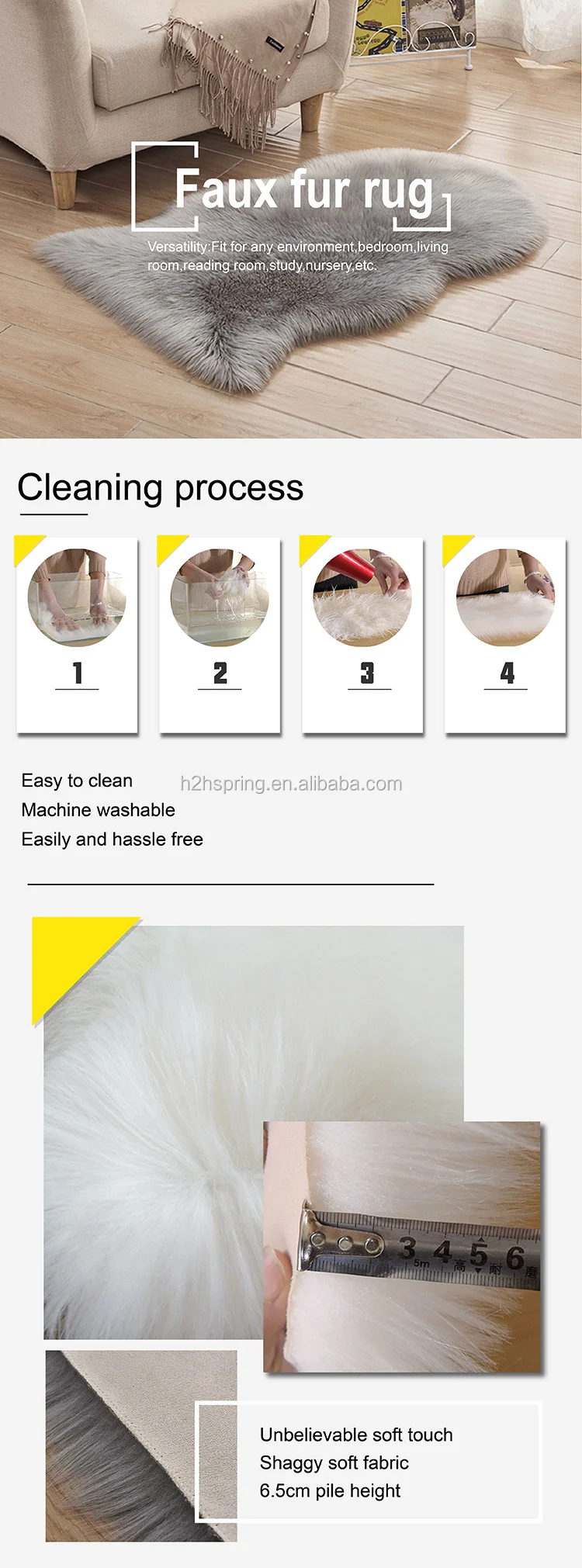 2020 Hot Sale Fashion Easy Care Washable Shaggy Floor Carpets And Rugs