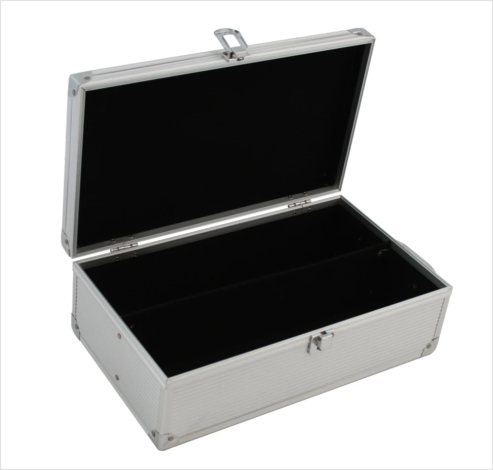 aluminum storage case with foam 351*200*117 mm apc002 aluminum