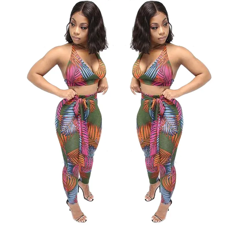 

90601-MX49 summer sexy backless bodycon jumpsuits women 2019