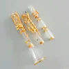 Crystal tube clarinet Bb17 keys gold-plated stage wind instrument
