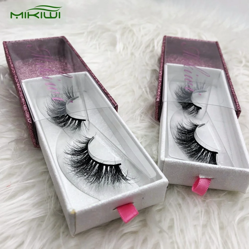 Wholesale Hot Pink Lash Box Custom Private Lash Label 3d Mink Eyelashes