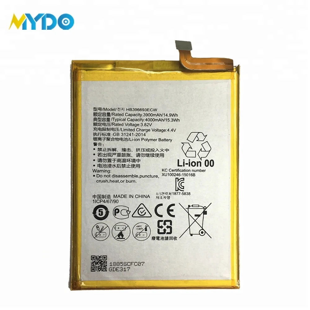 

Li ion Battery Gb31241 2014 high quality cell phone battery for Huawei battery mate 8 4000mAh