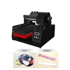 Automatic canvas printing machine uv flatbed printer a3