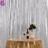 Decoration studio Silver Sequin photo background
