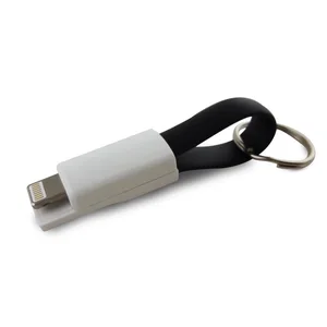 Colourful Magnetic Keychain USB Fast Charging Data Cable