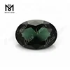 Synthetic 10x14mm oval shape 152# green spinel stone