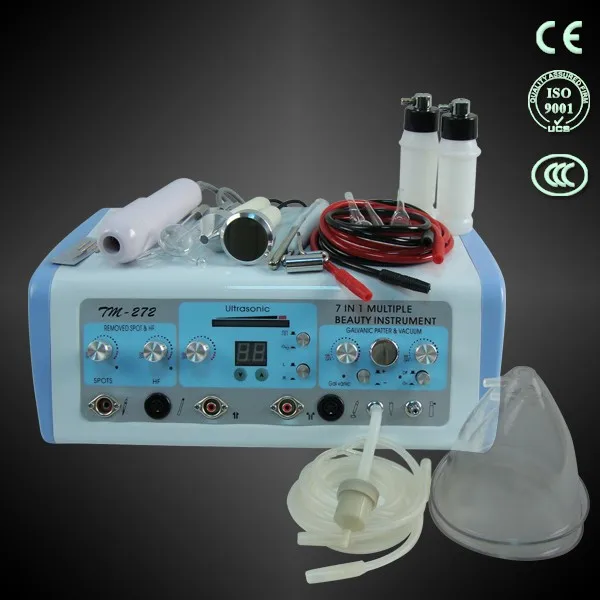 7 In 1 Multifunction High Frequency Ultrasonic Galvanic Facial Machine