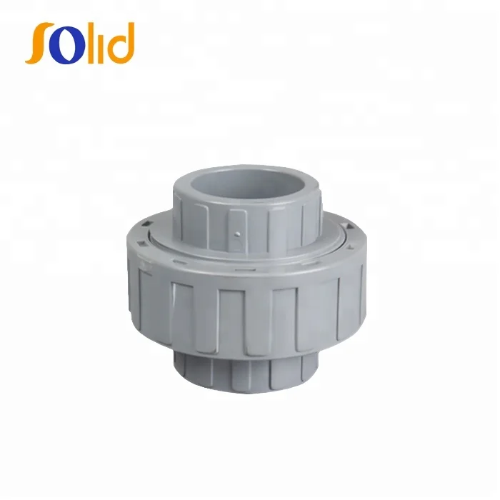 PVC Socket Union for pipe fittings/Union PN16 for water supply