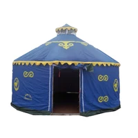 

high quality luxury canvas mongolian yurt for outdoor camping