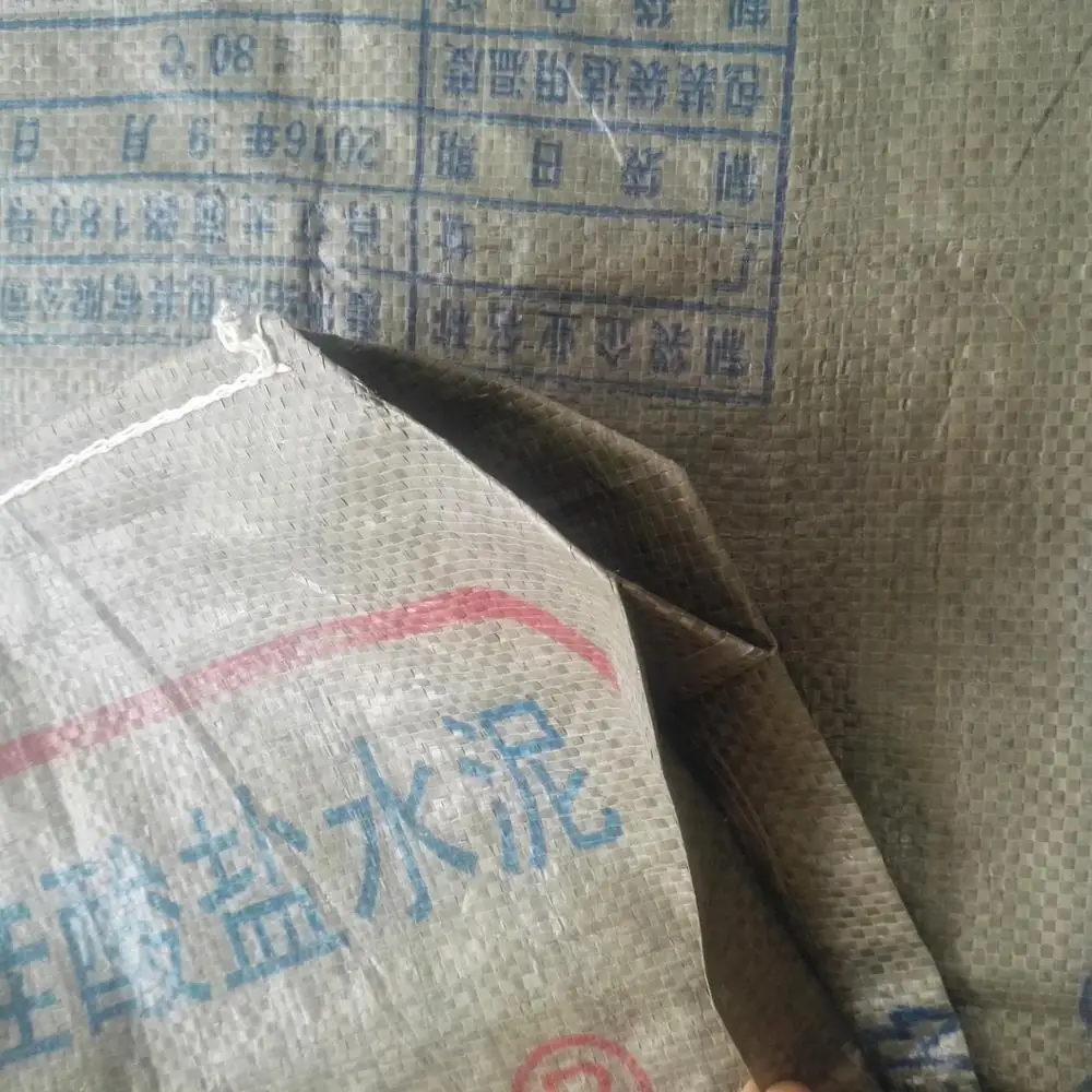 
Factory price pp woven bag 50kg cement industry plastic bag 