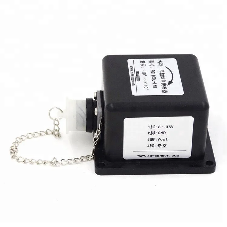 
ZCT1C0J-LNT one axis analog voltage output inclinometer tilt sensor 