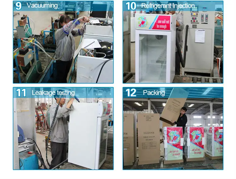 338L supermarket compressor bar refrigerator