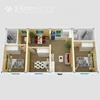 3 bedroom house floor plans with prefab house