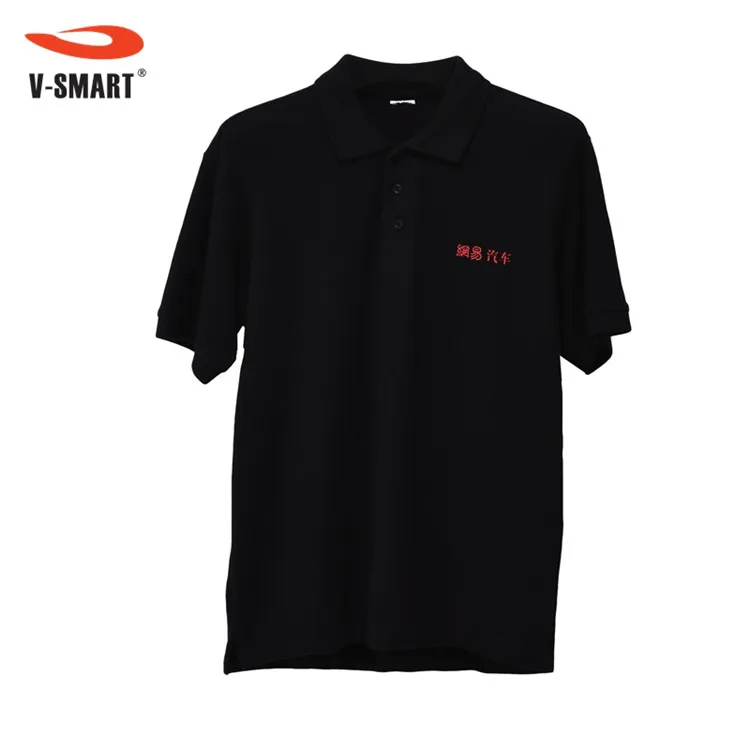 Poliéster De Algodón De Uniforme Negro Polo Camiseta Buy Polo Poliester O Polo Algodón | BLOG Mas Uniformes