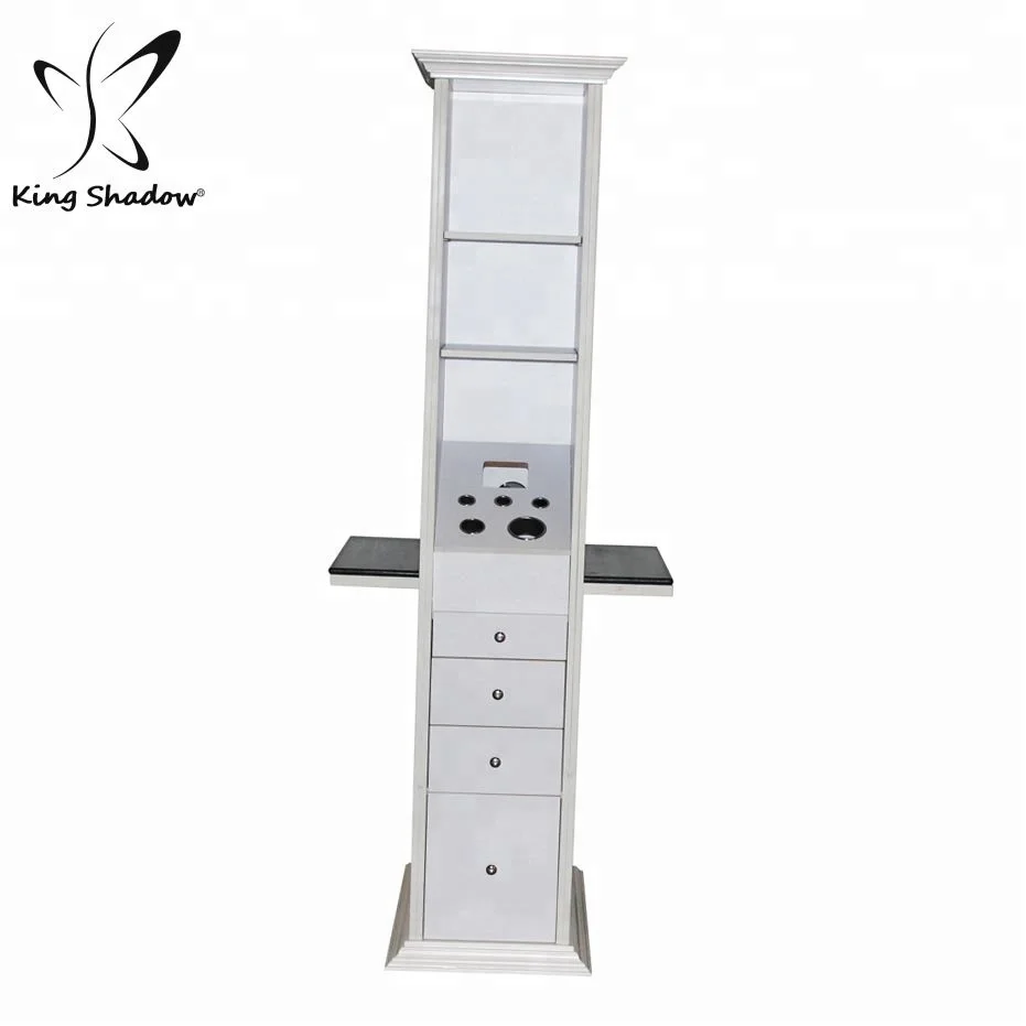 
king shadow salon furniture make up double sided mirror station 