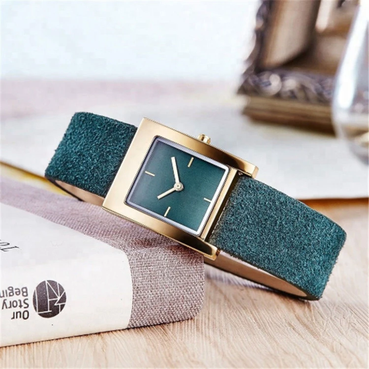 

Tik Tok hot sale ck minimalist pen life Square Mesh Leather Bracelet Vintage WristWatch rose gold watch for women reloj watches, Gold, rose gold, silver or black