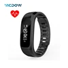 Free sdk and api fitness smart bracelet watch heart rate monitor black activity tracker wristband waterproof