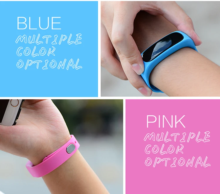 2018 hot sell hybrid smart wristband watch with waterproof grade