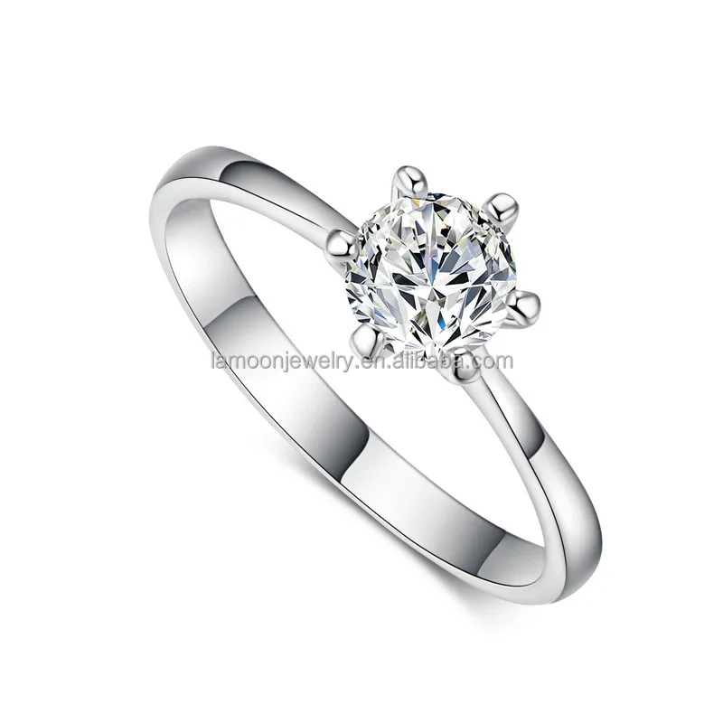 

Top Quality Classical 18K Gold & White Gold Plated CZ Diamond Wedding Ring Wholesale For Women R013