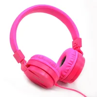 

mobile phone Colorful wired cheap stereo folding gaming headband headphones