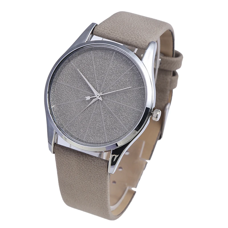 

Promotion Women Wrist Watch Business Style Analog Quartz Faux Leather Strap Fashion Casual LLW087