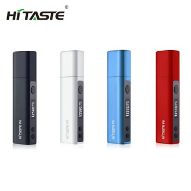 

2019 Trending Products Hot Selling Hitaste P6 Heat Not Burn Electronic Cigarette With Temperature OLED Display Device