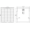 Yangtze top quality 65w poly solar panel