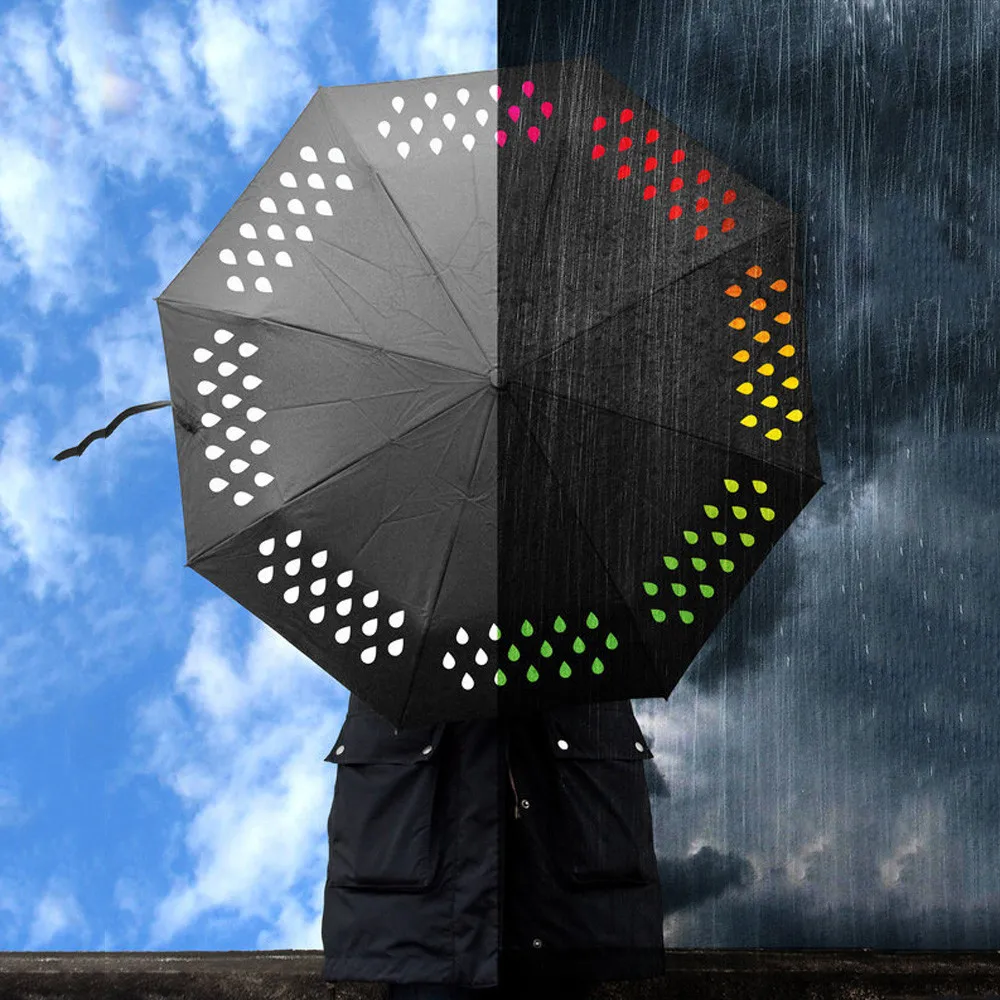 Зонт меняющий цвет sk umbrella2
