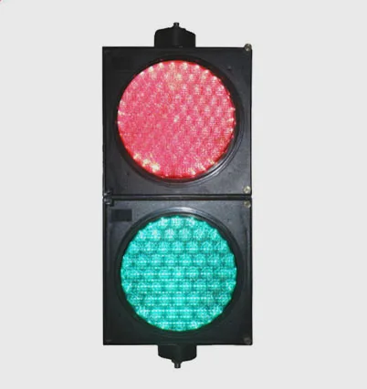 
Manufacturer supply two color 200 type toll station parking lot small led traffic lights 