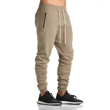 mens skinny fleece joggers