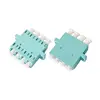 Simplex Duplex SM MM 4 Ports LC Quad Optical Fiber Adapter For Optic LAN