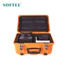 Automatic fiber optic fusion splicer with fiber stripper