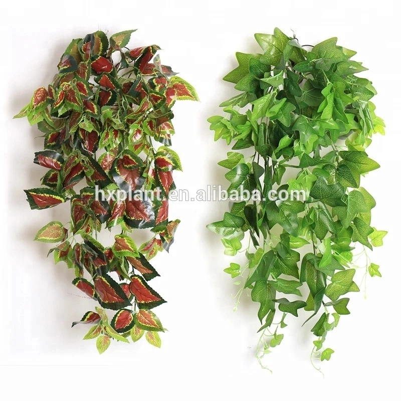 

High imitation artificial plastic ivy vines, Natural color