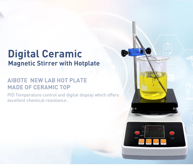 electric hot plate with magnetic stirrer