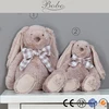 Dark Khaki Plush Rabbit with Bow Kids Toys