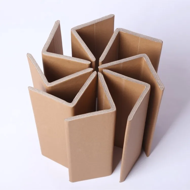 Recycled Lshape Pallet Cardboard V Shape Carton Corner Paper Angle