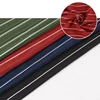 Good price fancy design stripe 100% polyester dobby design fabric for apparels