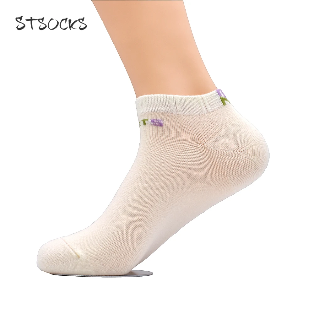 

Custom White Ankle Wholesale Cotton Teenage Girls Fashion Women Printing Pure Cotton Socks, Customized