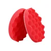 3"/4"/5"/6"/7"/8" Red Wave Sponge Foam polishing pad
