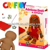Craft toy kit design your own Culture Doll African doll