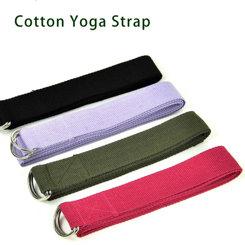 Fitness Equipment Nontoxic Cotton Yoga Straps,Stretch Out Strap,Yoga