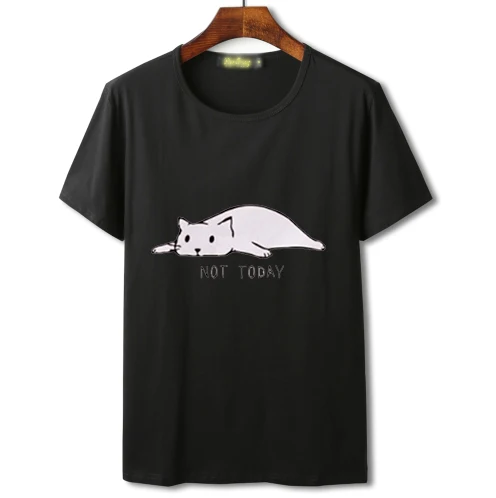 Custom made print embroidery logo 100% cotton  men t shirt