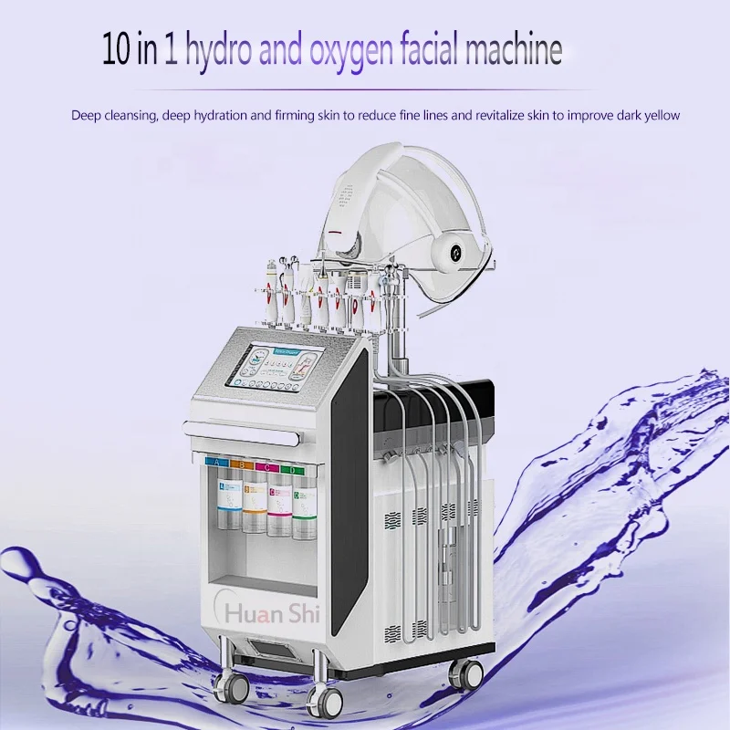 

Best Selling Products Aqua Facial Skin Whitening Oxygen Machine, White