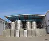 Rotary Wine Accessories Airlock Valve Beer Fermentation Water Seal Plastic Check Brewery Equipment