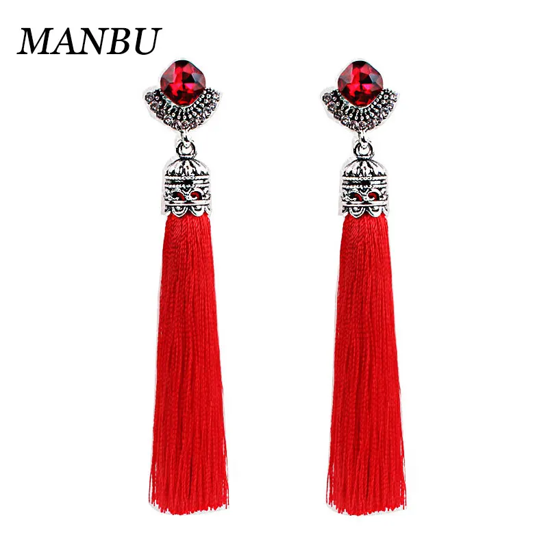 

tassel earrings 2018 women drop earrings statement earrings tassel bohemian handmade, Picture