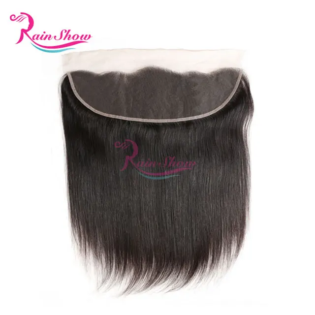 

Factory Price Ear to Ear Human Hair Frontal Lace Closure with Bundles, 13x4 Transparent Swiss Lace Frontal