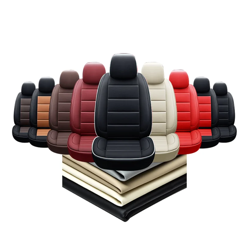 Custom Design Tailor Made Perfect Fit Pu Leather Car Seat Covers Buy चमड क र स ट कवर ड ज इन क र स ट कवर कस टम फ ट क र स ट कवर Product On Alibaba Com