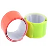 Plastic Glow in dark Slap Wrap Reflective Slap Armband